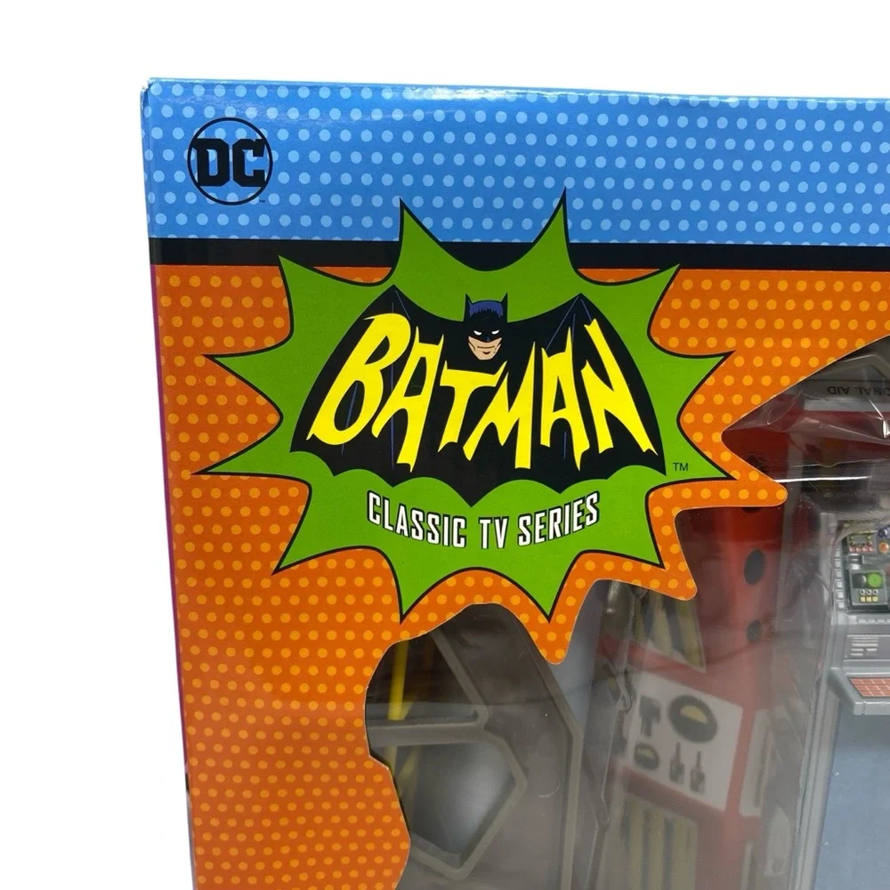 Batman Classic‎ TV Series 66 Batcave Playset by McFarlane Toys Batman Retro NEW